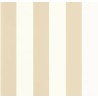 Caselio|Tapete breite zweifarbige beige-weiße Streifen|Streifen