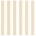 Papel pintado rayas beige y blanco estilo escandinavo - Caselio Basics 104032000