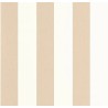 Caselio|Papier peint rayures larges blanches et beige|Rayures