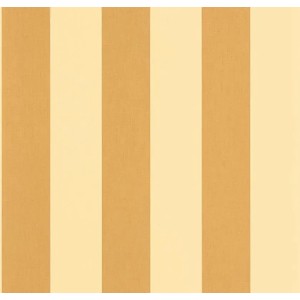 Caselio|Tapete grüne Streifen Goldkontur|Streifen
