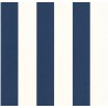 Caselio|Papel pintado rayas azul marino para dormitorio|Rayas
