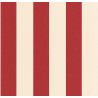 Caselio|Papel pintado dormitorio rayas rojo y beige|Rayas