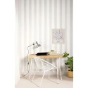 Caselio|Papier peint rayures gris clair style nordique|Rayures