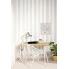 Caselio|Light gray Nordic-style striped wallpaper|Stripes
