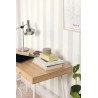 Caselio|Papier peint rayures gris clair style nordique|Rayures