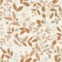 Caselio|Papier peint fleurs tons pastel pour salon|Papier Peint