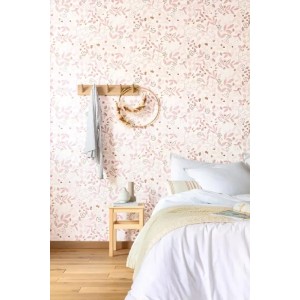 Caselio|Floral wallpaper pastel flowers for living room|Wallpaper 2