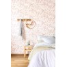 Caselio|Floral wallpaper pink in pastel tones|Modern
