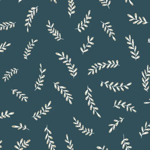 Caselio|Floral wallpaper with wheat sprigs in soft tones|Minimalist