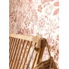 Caselio|Blumentapete in Altrosa|Tapeten