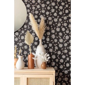 Caselio|Youth wallpaper with light blue daisies|Wallpaper 2