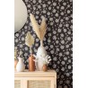 Caselio|Bathroom wallpaper with floral daisies|Wallpaper