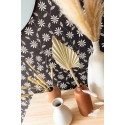 Caselio|Bathroom wallpaper with floral daisies|Wallpaper