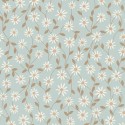 Caselio|Papier peint jeunesse marguerites bleu ciel|Papier Peint
