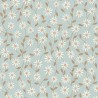 Caselio|Papier peint jeunesse marguerites bleu ciel|Papier Peint