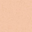 Caselio|Textile effect wallpaper in salmon with metallic details|Wallpaper