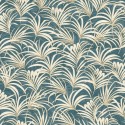 Caselio|Floral wallpaper for dining room with metallic details|Art Deco