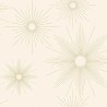 Caselio|Elegant Art Deco wallpaper in white and gold|Art Deco