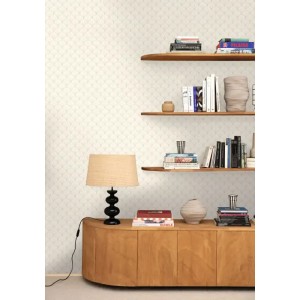 Borastapeter|Wallpaper Sophia light grey with ginkgo leaves|Modern 2