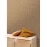 Caselio|Brown faux jute wallpaper|Raffia Imitation