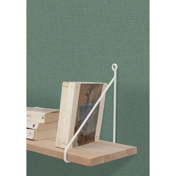 Caselio|Green jute wallpaper|Wallpaper