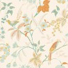 Caselio|Romantic wallpaper with flowers and birds|Wallpaper