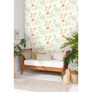 Caselio|Romantic wallpaper with birds and flowers|Romantic 2