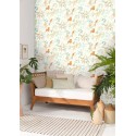 Caselio|Romantic wallpaper with flowers and birds|Wallpaper