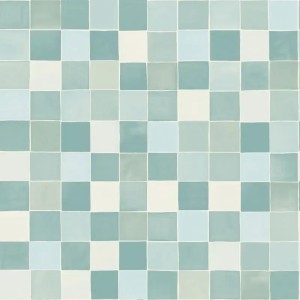 As Creation|Moroccan arabesque tile wallpaper grey|Tile Imitation