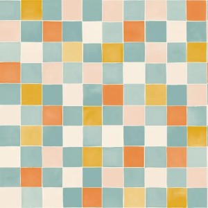 As Creation|Moroccan arabesque tile wallpaper turquoise green|Tile Imitation