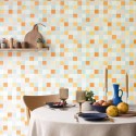 Caselio|Multicolor mosaic tile wallpaper|Tile Imitation