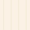 Caselio|Scandinavian white striped wallpaper with gold outline|Stripes