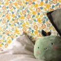 Caselio|Kinder Tapete Blumen bunt|Jugend
