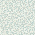 Caselio|Pastel blue country flower wallpaper|Wallpaper