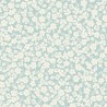 Caselio|Pastellblaue Landhaus-Blumentapete|Tapeten