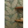Caselio|Khaki green large banana leaf wallpaper|Wallpaper