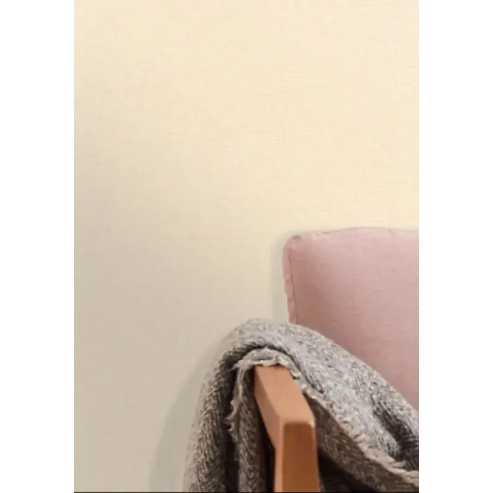 Papel pintado efecto textil beige - Caselio Green & Co 103221600