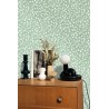Caselio|Minimalistische grüne Eukalyptus Blätter Tapete|Minimalistisch