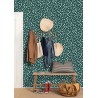 Caselio|Minimalistische Blumentapete mit Eukalyptus Blättern|Minimalistisch