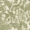 Caselio|Papel pintado estampado tropical, hojas de monstera|Papel Pintado