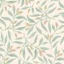 Caselio|Papier peint cuisine branches d’eucalyptus|Papier Peint