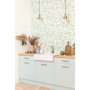 Eijffinger|African tapestry wallpaper in cream white with metallic reliefs|Wallpaper 2