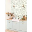 Caselio|Papier peint cuisine branches d’eucalyptus|Papier Peint