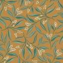 Caselio|Green eucalyptus leaf floral wallpaper|Wallpaper