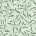 Caselio|Papier peint branches d’eucalyptus floral vert|Papier Peint