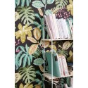 Caselio|Papier peint imprimé tropical multicolore|Papier Peint