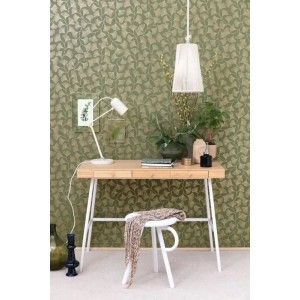 Casamance|Leinentapete pflaumenfarben|Tapeten 2