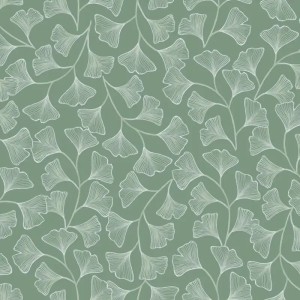 Casadeco|Modern timeless wallpaper with green embossed bamboo fiber|Oriental