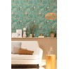 Caselio|Tropical wallpaper with exotic plants and toucans|Tropical