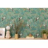 Caselio|Tropical wallpaper with exotic plants and toucans|Tropical